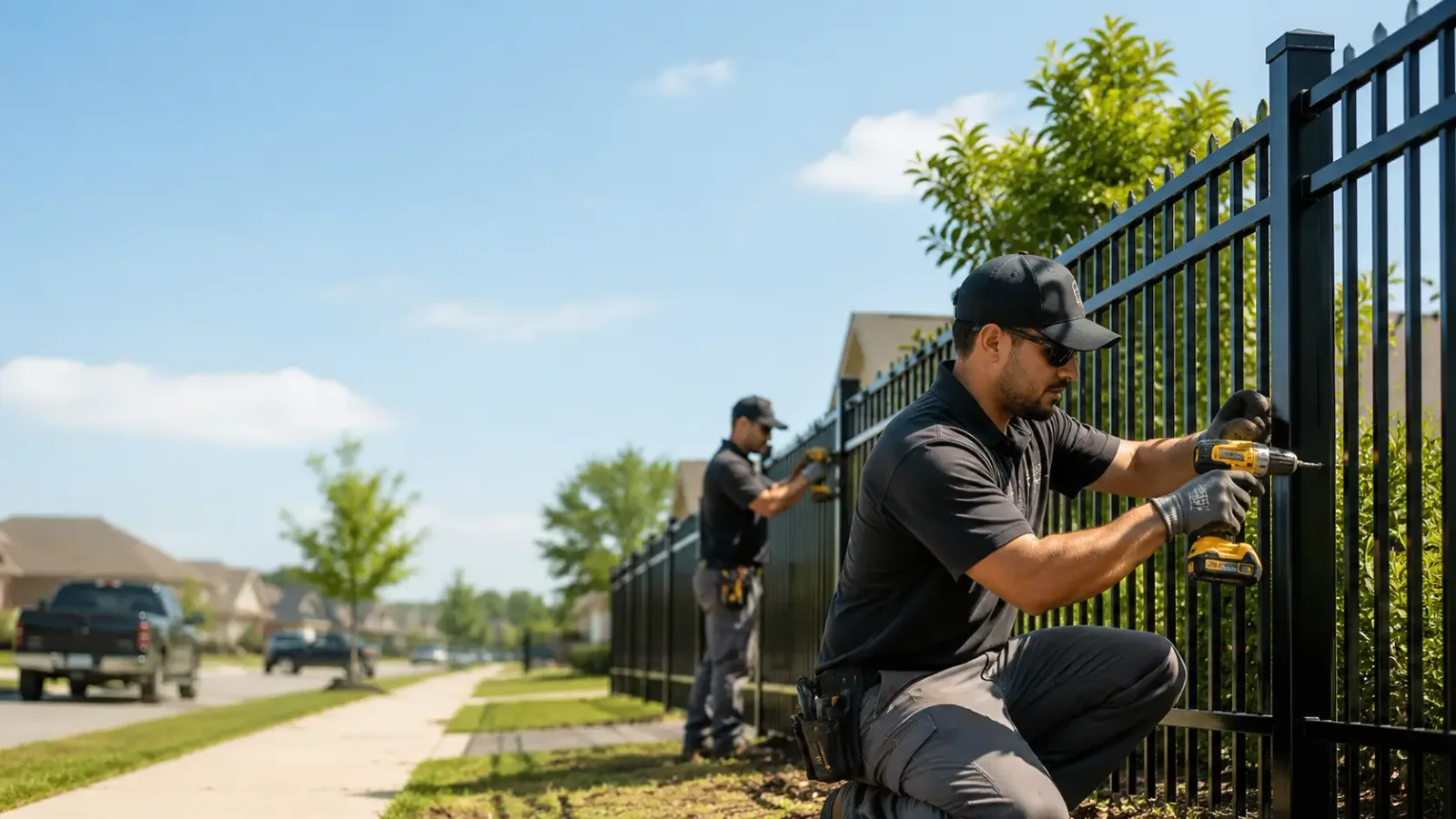 Metal Fence Installation in Twining, MI